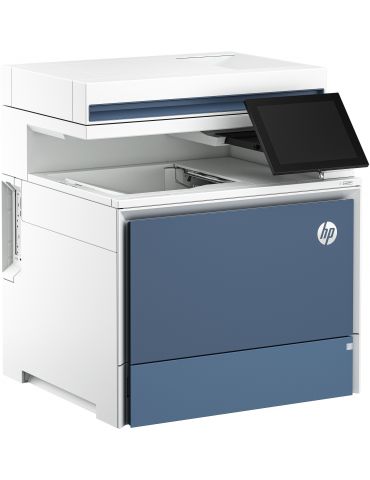 HP Color LaserJet Enterprise Imprimantă MFP 5800f, Imprimare,copiere,scanare,fax, Alimentator automat de documente tăvi