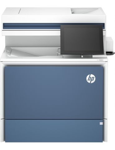 HP Color LaserJet Enterprise Imprimantă MFP 5800f, Imprimare,copiere,scanare,fax, Alimentator automat de documente tăvi