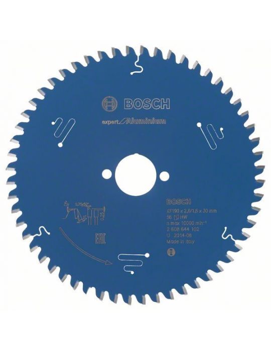 Bosch 2 608 644 102 lame pentru ferăstraie circulare 19 cm 1 buc.