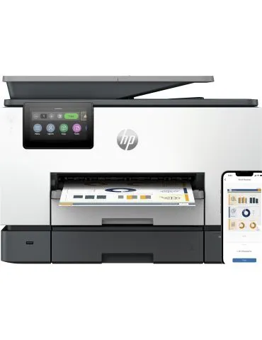 HP OfficeJet Pro Imprimantă 9130b All-in-One, Color, Imprimanta pentru Firme mici şi medii, Imprimare,copiere,scanare,fax,