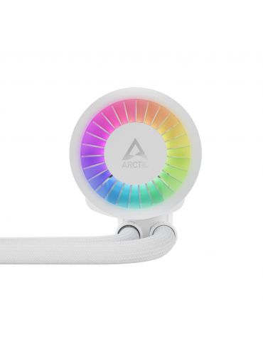 ARCTIC Liquid Freezer III 420 A-RGB Procesor Răcire lichidă all-in-one 14 cm Alb 1 buc.