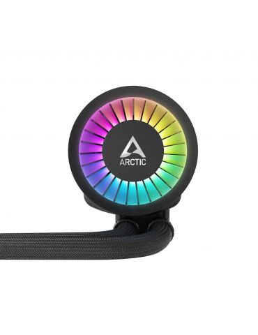ARCTIC Liquid Freezer III 420 A-RGB Procesor Răcire lichidă all-in-one 14 cm Negru 1 buc.