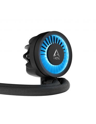 ARCTIC Liquid Freezer III 420 A-RGB Procesor Răcire lichidă all-in-one 14 cm Negru 1 buc.