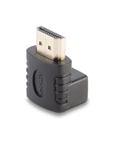 Lindy 41086 adaptor mufă cablu HDMI Negru