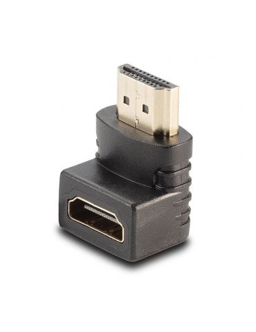 Lindy 41085 adaptor mufă cablu HDMI Negru - Tik.ro