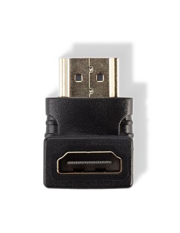 Lindy 41085 adaptor mufă cablu HDMI Negru
