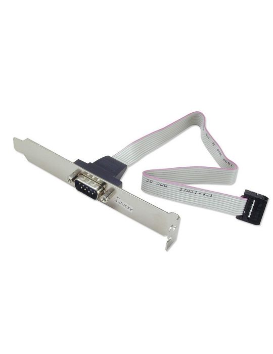 Lindy 33135 cabluri seriale Gri 0,26 m DB-9