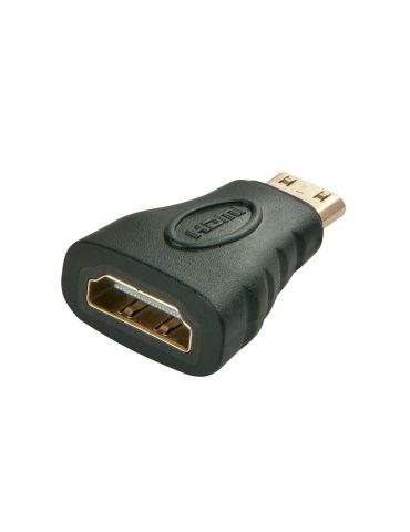 Lindy 41207 adaptor mufă cablu HDMI Negru