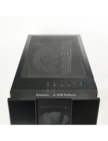 Chieftec HUNTER 2 Midi Tower Negru