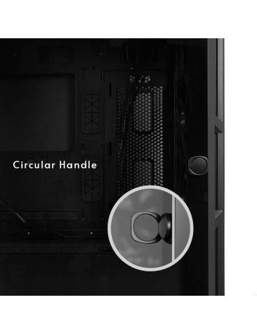 Chieftec APEX AIR GA-01B-M-OP ATX Midi Tower Negru