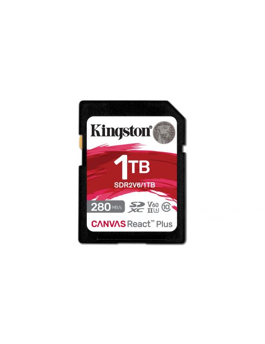 Kingston Technology Canvas React Plus 1 TB SDXC UHS-II Clasa 10
