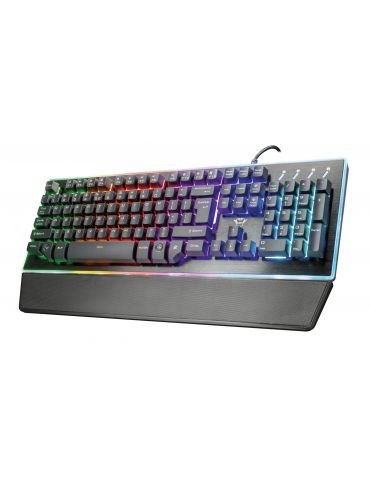 Trust GXT 860 Thura tastaturi USB QWERTY Englez Negru - Tik.ro