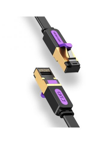 Vention ICABI cabluri de rețea Negru 3 m Cat7
