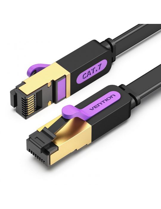 Vention ICABQ cabluri de rețea Negru 20 m Cat7