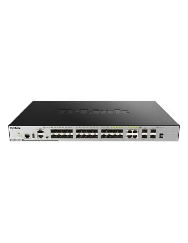 D-Link DGS-3630-28SC Gestionate L3 1U Negru - Tik.ro