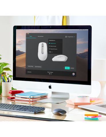 Logitech Anywhere 3 for Business mouse-uri Mâna dreaptă Bluetooth Cu laser 4000 DPI