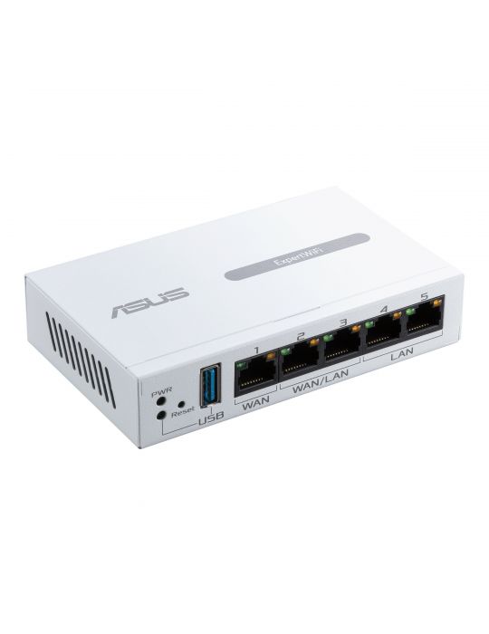 ASUS ExpertWiFi EBG15 router cu fir Gigabit Ethernet Alb