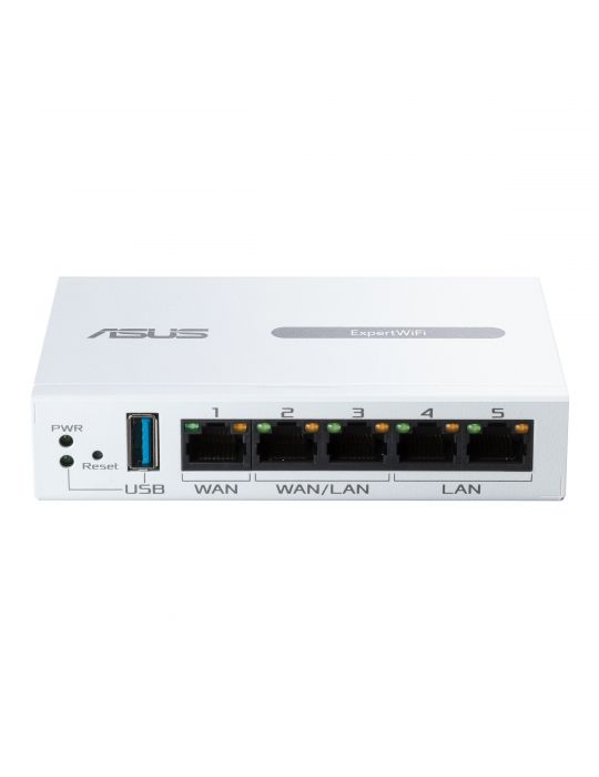 ASUS ExpertWiFi EBG15 router cu fir Gigabit Ethernet Alb