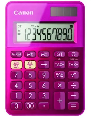 Canon LS-100K calculator Spaţiul de lucru De bază Roz - Tik.ro