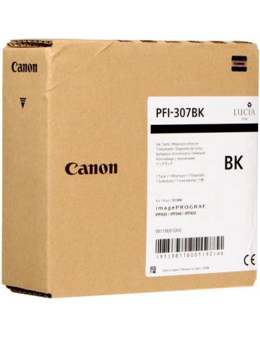 Canon PFI-307BK cartușe cu cerneală Original Negru - Tik.ro
