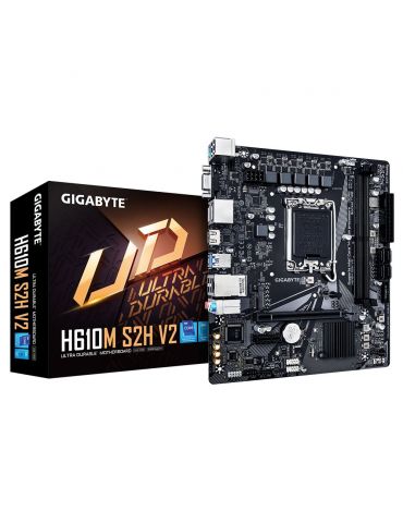 Gigabyte H610M S2H V2 plăci de bază Intel H610 Express LGA 1700 micro-ATX - Tik.ro