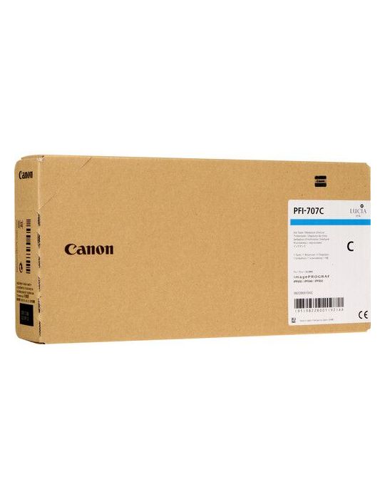 Canon PFI-707C cartușe cu cerneală Original Cyan