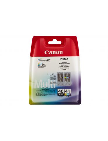 Canon 0615B043 cartușe cu cerneală 2 buc. Original Negru, Cyan, Magenta, Galben - Tik.ro