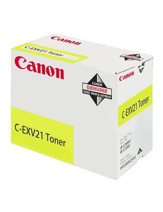 Canon C-EXV21 cartuș toner 1 buc. Original Galben