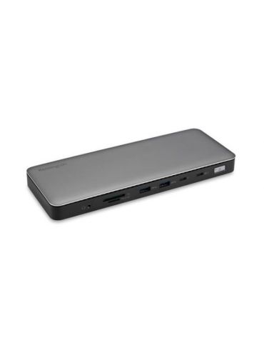 Kensington K34112EU stații de andocare și replicatoare de porturi pentru calculatoare portabile Prin cablu Thunderbolt 4 Gri
