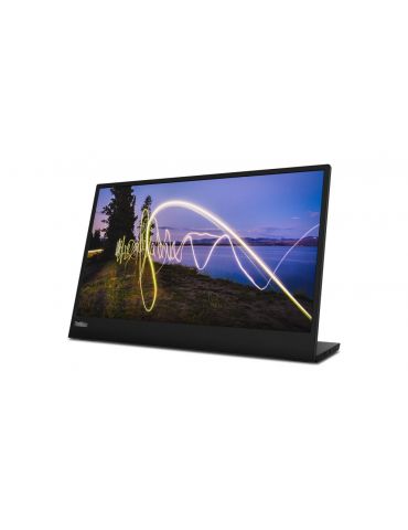 Lenovo ThinkVision M15 LED display 39,6 cm (15.6") 1920 x 1080 Pixel Full HD Negru