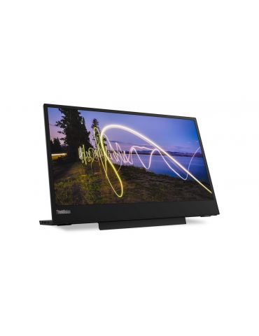 Lenovo ThinkVision M15 LED display 39,6 cm (15.6") 1920 x 1080 Pixel Full HD Negru