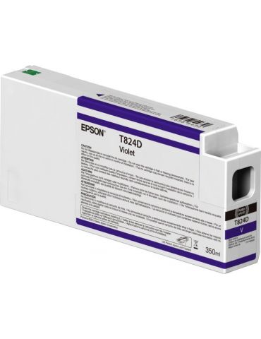 Epson Singlepack Violet T824D00 UltraChrome HDX 350ml - Tik.ro