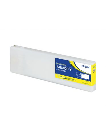 Epson SJIC30P(Y)  Ink cartridge for ColorWorks C7500G (Yellow) - Tik.ro