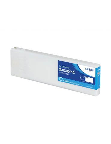 Epson SJIC30P(C)  Ink cartridge for ColorWorks C7500G (Cyan) - Tik.ro