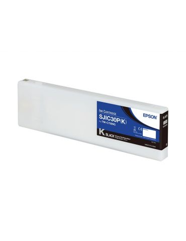 Epson SJIC30P(K)  Ink cartridge for ColorWorks C7500G (Black) - Tik.ro