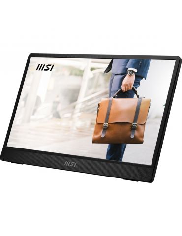 MSI Pro MP161 E2 Monitor portabil Negru 39,6 cm (15.6") LED 1920 x 1080 Pixel