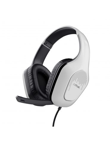 Trust GXT 415W Zirox Căști Prin cablu Bandă de fixare pe cap Gaming Alb - Tik.ro