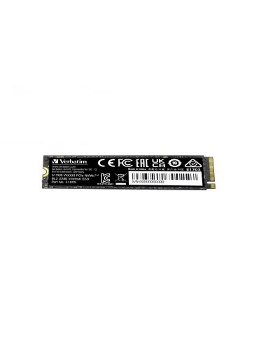 Verbatim Vi5000 M.2 512 Giga Bites PCI Express 4.0 3D NAND NVMe