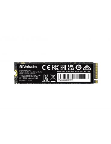 Verbatim Vi5000 M.2 1 TB PCI Express 4.0 3D NAND NVMe