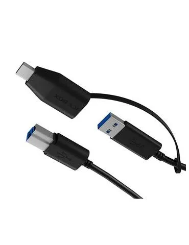 ICY BOX IB-CB032 cabluri USB 1 m USB 3.2 Gen 1 (3.1 Gen 1) USB B USB A Negru