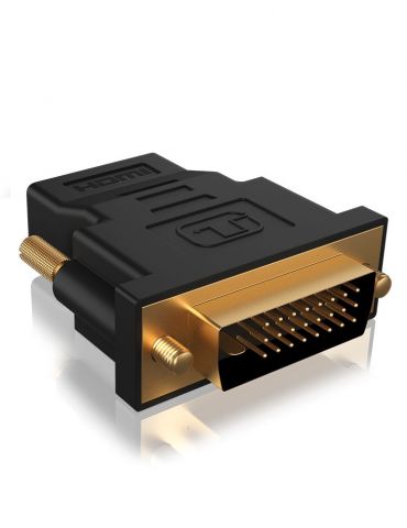 ICY BOX IB-AC552 DVI-D HDMI Tip A (Standard) - Tik.ro