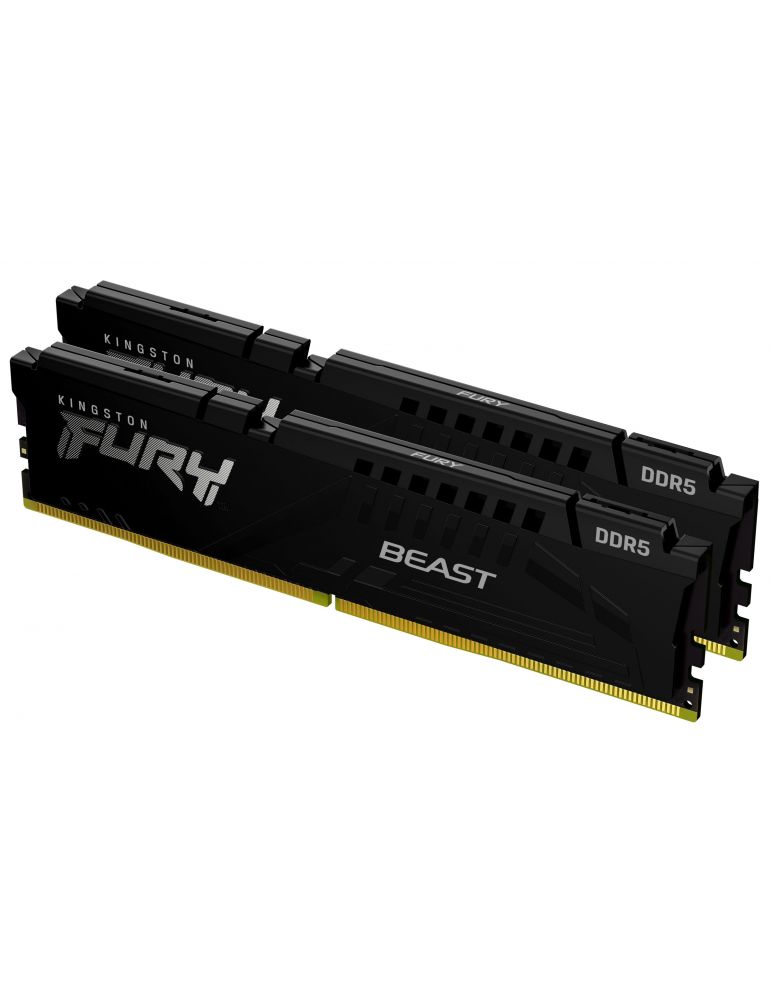 RAM Kingston Technology FURY Beast module de memorie 64 Giga Bites 2 x 32 Giga Bites DDR5