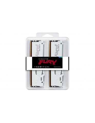 Kingston Technology FURY Beast RGB module de memorie 32 Giga Bites 2 x 16 Giga Bites DDR5 CCE
