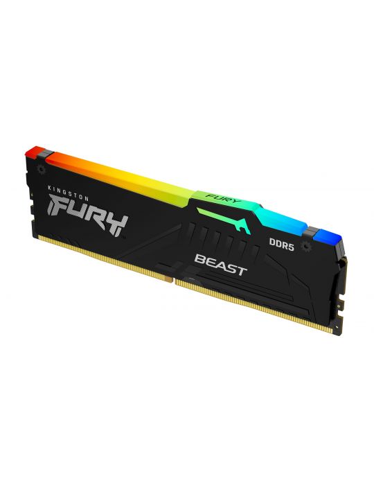 Kingston Technology FURY Beast RGB module de memorie 32 Giga Bites 1 x 32 Giga Bites DDR5 CCE
