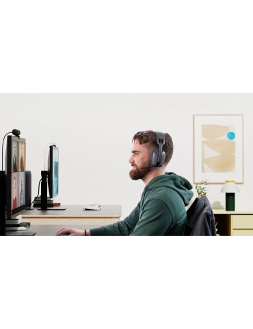 Logitech Zone Vibe Căști Fără fir Bandă de fixare pe cap Apeluri Muzică Bluetooth Grafit