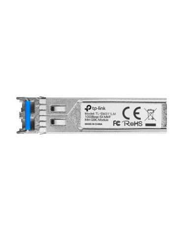 TP-Link TL-SM311LM module de emisie-recepție pentru rețele Fibră optică 1250 Mbit s mini-GBIC SFP 850 nm