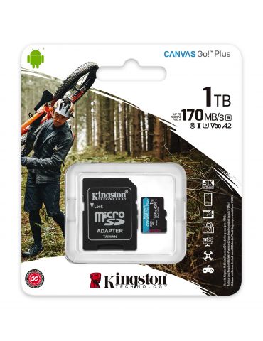 Kingston Technology Canvas Go! Plus 1 TB MicroSD UHS-I Clasa 10