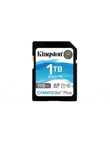 Kingston Technology Canvas Go! Plus 1 TB SD UHS-I Clasa 10