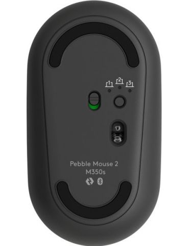 Logitech Pebble 2 Combo for Mac tastaturi Mouse inclus RF Wireless + Bluetooth QWERTY US Internațional Grafit