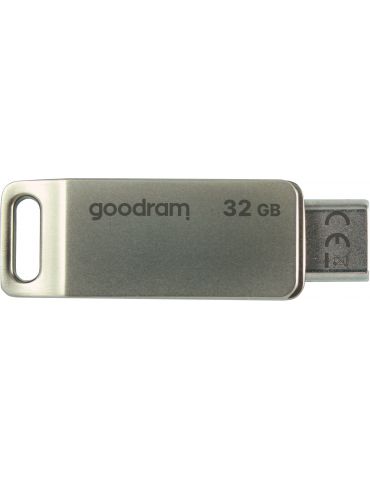 Goodram ODA3 memorii flash USB 32 Giga Bites USB Type-A   USB Type-C 3.2 Gen 1 (3.1 Gen 1) Argint - Tik.ro